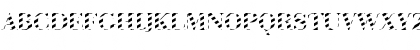 Download ABCTech Bodoni Striped Regular Font Uppercase Preview