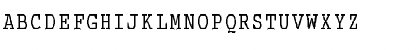 Download ABC_TypeWriterRussian Regular Font Uppercase Preview