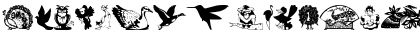 Download bird_csp Regular Font Uppercase Preview