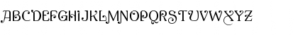 Download AcornSwash Roman Font Uppercase Preview
