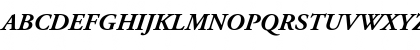 Download AdobeGaramondOldstyleFigures BoldItalic Font Uppercase Preview
