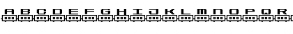 Download Bit Toys20 (sRB) Regular Font Uppercase Preview