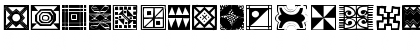 Download African Ornaments Regular Font Uppercase Preview