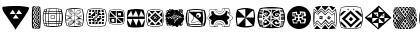 Download AfricanSymbols Regular Font Uppercase Preview