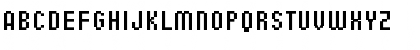 Download BiTthing Regular Font Uppercase Preview