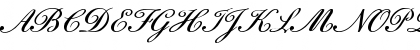 Download BixAntiqueScriptHmkBold Regular Font Uppercase Preview