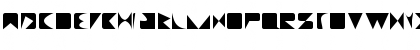 Download BizarreLapped Regular Font Uppercase Preview