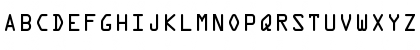 Download Akciz TYGRA Regular Font Uppercase Preview