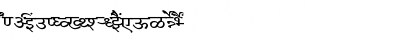 Download AkrutiDevNewPriyaExpand Normal Font Uppercase Preview