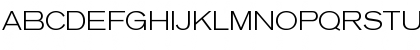 Download Akzidenz-Grotesk Extended BQ Regular Font Uppercase Preview