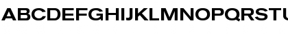 Download Akzidenz-Grotesk Extended BQ Regular Font Uppercase Preview