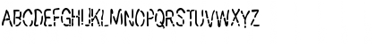 Download AL Frazzled Regular Font Uppercase Preview