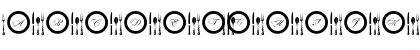 Download AL Place Settings Letters Regular Font Uppercase Preview