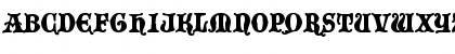 Download BlackCastleMF Regular Font Uppercase Preview