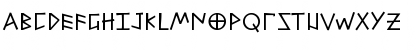 Download Alfabetix Regular Font Uppercase Preview