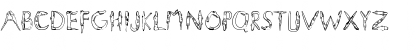 Download Alligators Regular Font Uppercase Preview