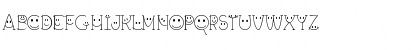 Download AllSmiles Regular Font Uppercase Preview