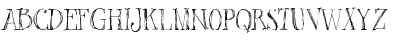 Download blackout serif Regular Font Uppercase Preview