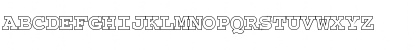 Download AlphabetOpen Regular Font Uppercase Preview