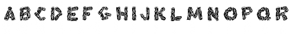 Download BlackSplinters Regular Font Uppercase Preview