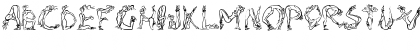 Download AlphaFitness Regular Font Uppercase Preview