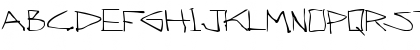 Download AlphaMouse Regular Font Uppercase Preview