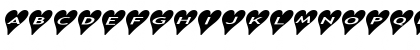 Download AlphaShapes hearts 2a Normal Font Uppercase Preview