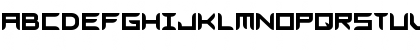 Download Blades GF Free Regular Font Uppercase Preview