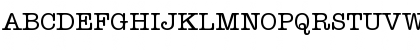 Download AmericanTypewriter MediumA Font Uppercase Preview