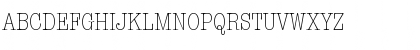 Download AmericanTypItcTEELigCon Regular Font Uppercase Preview