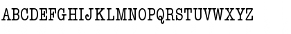 Download AmericanTypItcTEEMedCon Regular Font Uppercase Preview