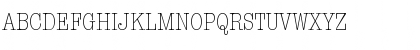 Download AmTypewriterCdITC Regular Font Uppercase Preview