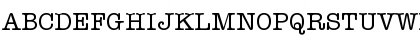 Download AmTypewriterMdITC Medium Font Uppercase Preview