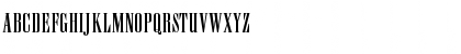 Download Anaconda DB Regular Font Uppercase Preview