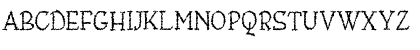 Download AnarckhieRagged Regular Font Uppercase Preview