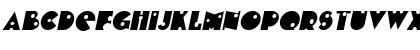 Download BlasterSCapsSSK BoldItalic Font Uppercase Preview