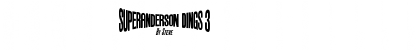 Download Anderson Dings 3 Regular Font Uppercase Preview