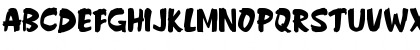 Download Anderson Fireball XL5 Regular Font Uppercase Preview