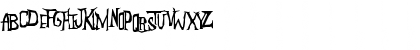 Download Anderson The Mysterons Regular Font Uppercase Preview