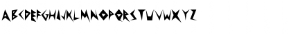Download Anger Regular Font Uppercase Preview