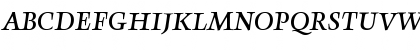 Download AngkoonTF-MediumItalicSC Regular Font Uppercase Preview