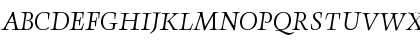 Download AngkoonTF-RegularItalicSC Regular Font Uppercase Preview