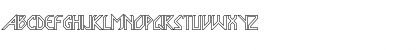 Download Angles 3 Regular Font Uppercase Preview