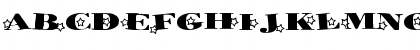 Download AnniesFunStars Regular Font Uppercase Preview