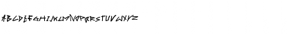 Download ANS harlem Regular Font Uppercase Preview