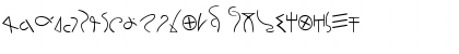 Download Anti-Life_Runes Bold Font Uppercase Preview