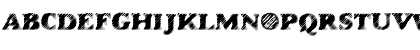 Download AntiGlare Regular Font Uppercase Preview