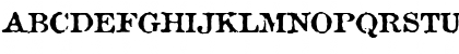 Download Antique Type Regular Font Uppercase Preview
