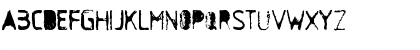 Download Antisocial Regular Font Uppercase Preview