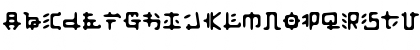 Download Anyong Regular Font Uppercase Preview